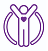 Illustration of person with their arms up celebrating