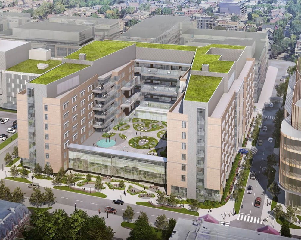 Secure Care and Recovery building - rendering