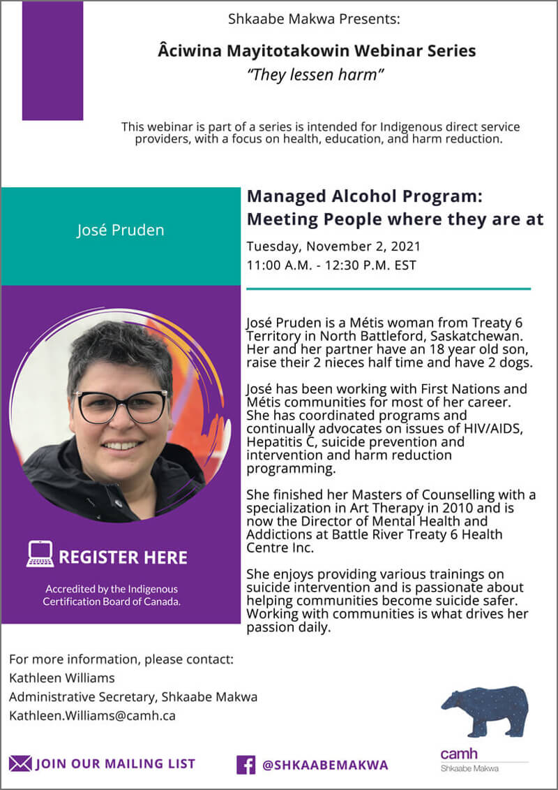 Managed Alcohol Program: Meeting People where they are at