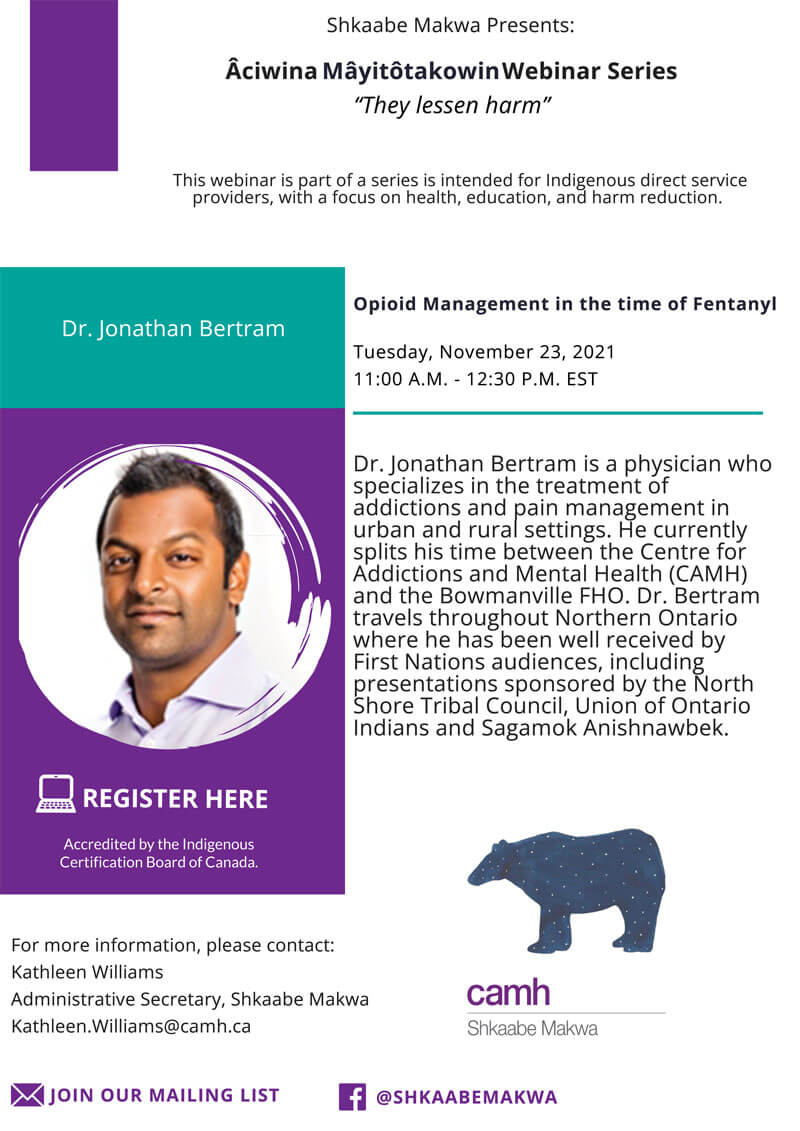 Opioid management - Dr. Jonathan Bertram
