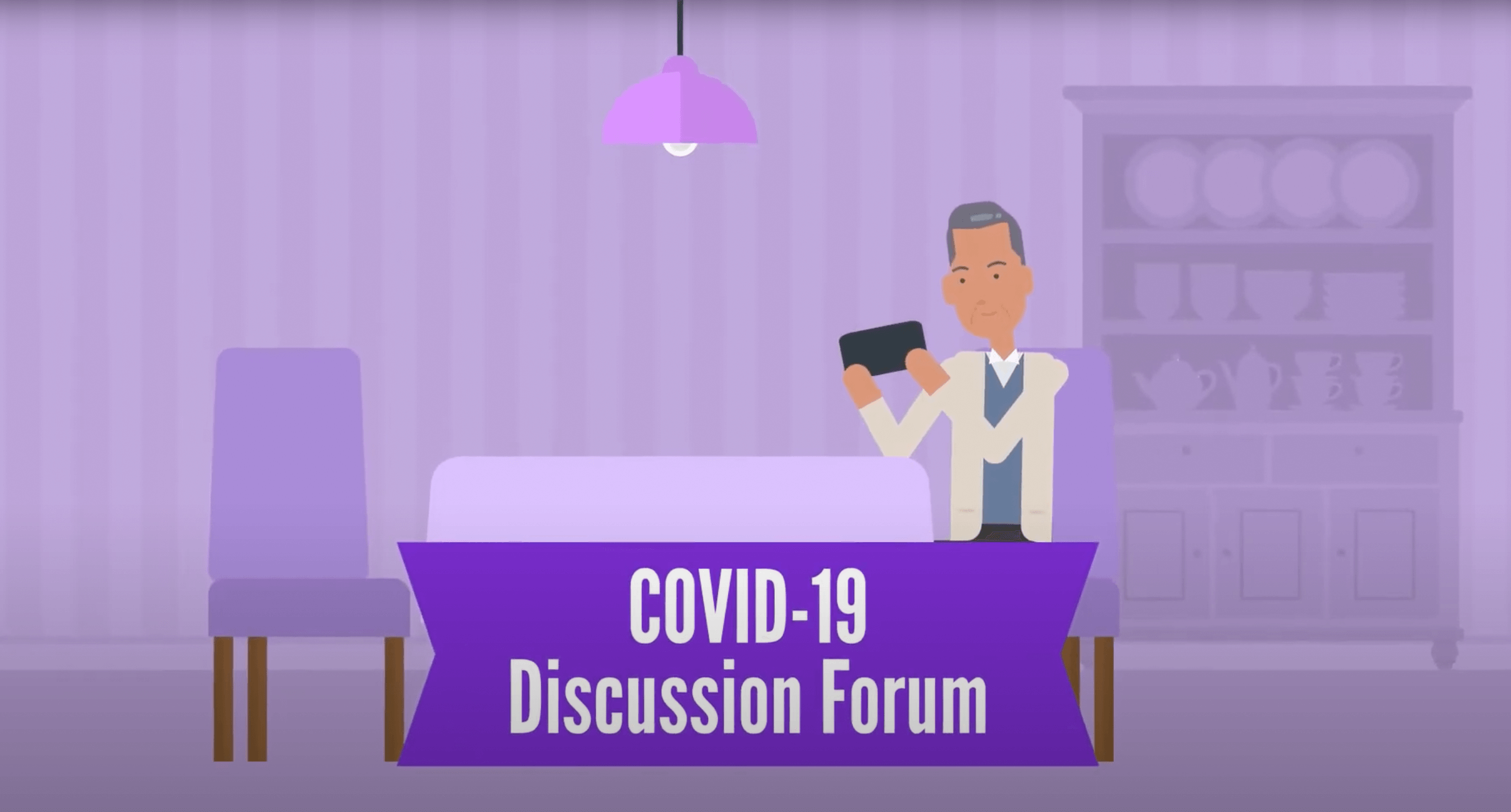 Discussion forum video screenshot
