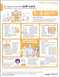 Game Changers: Six ways to practise self-care