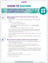 COVID-19 Vaccine: What happens after I get the vaccine?