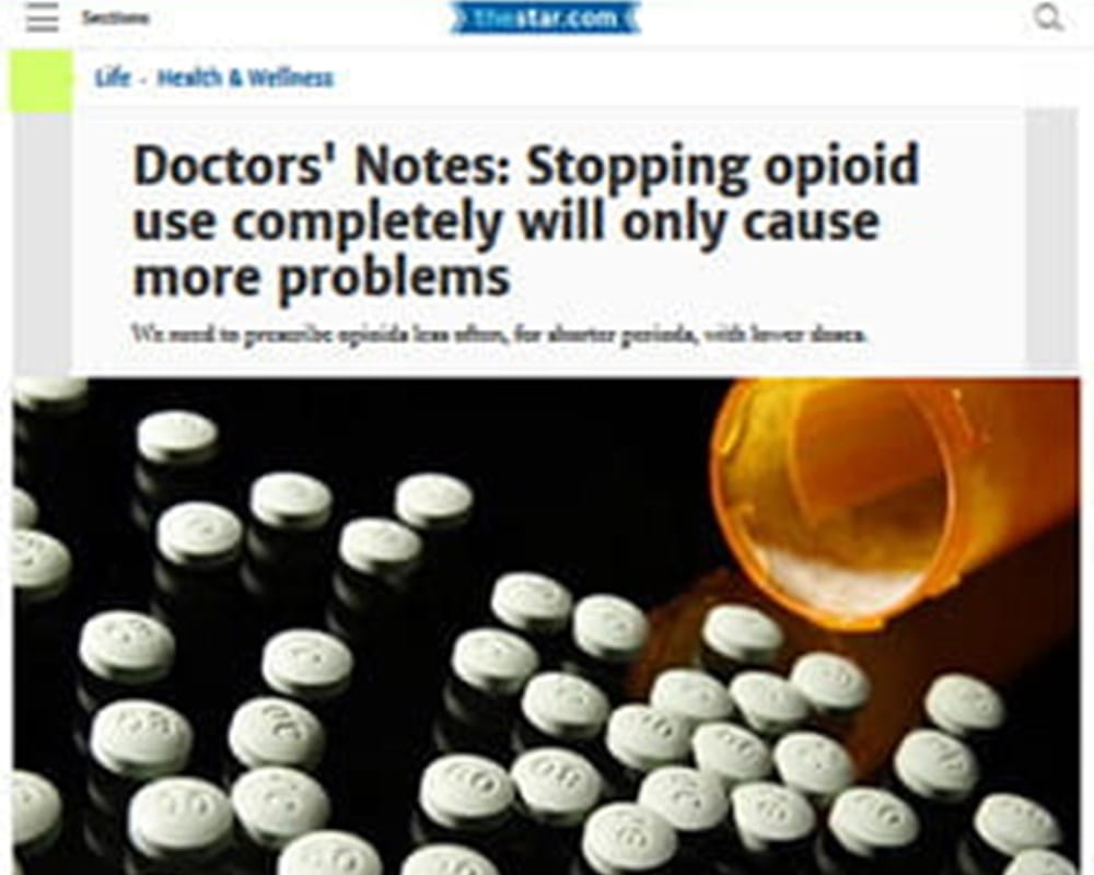 A screenshot of a newspaper article from the Toronto Star.