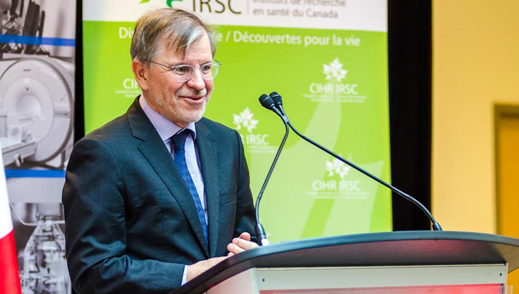 Dr. Sandy Simpson speaks during announcement of investment for mental health initiative in Correctional Facilities