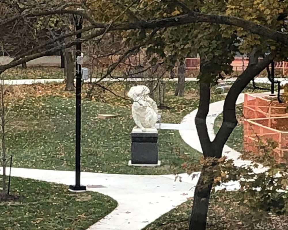 Squirrel statue at TD Commons