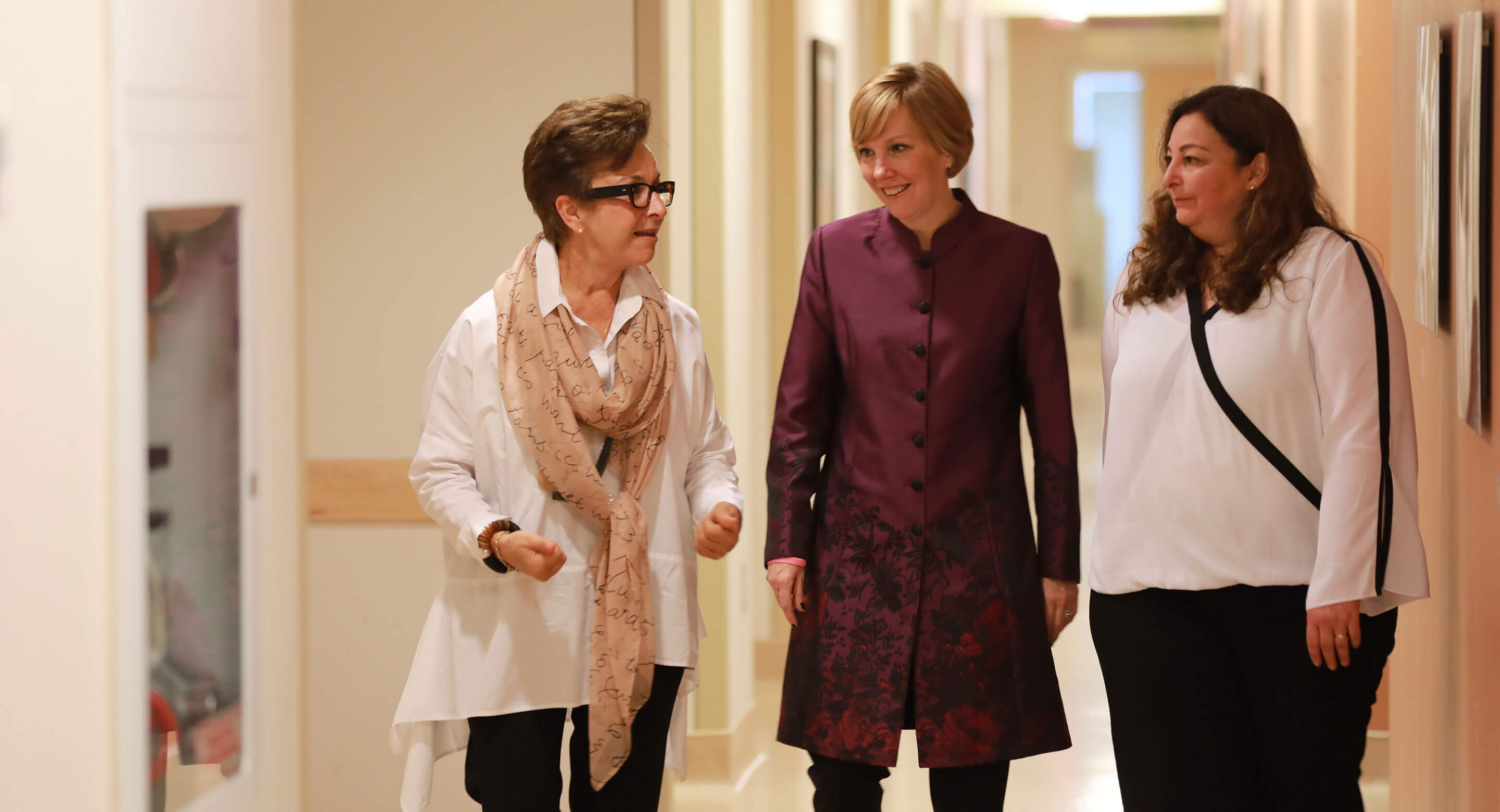Dr. Catherine Zahn, Deborah Gills, and Dr. Sophie Soklaridis