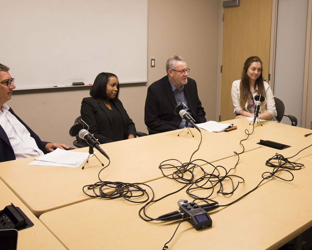 Recording for OSDUH podcast