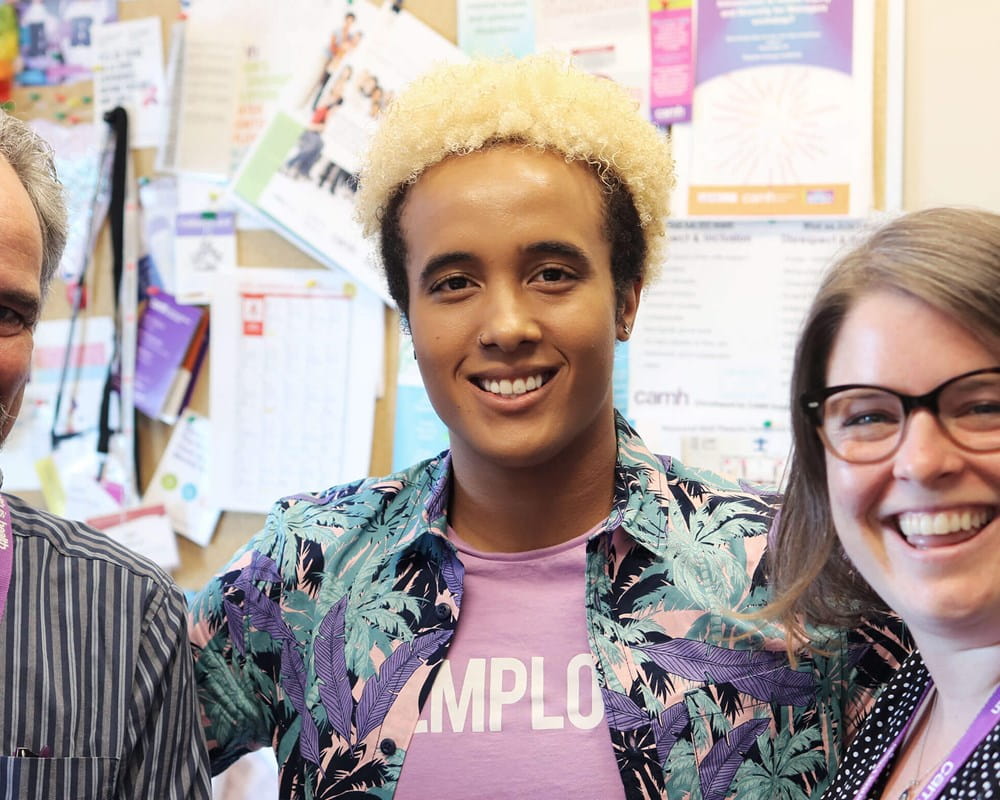 Sean O’Malley, Myka Pascall-Thompson and Christina Yager