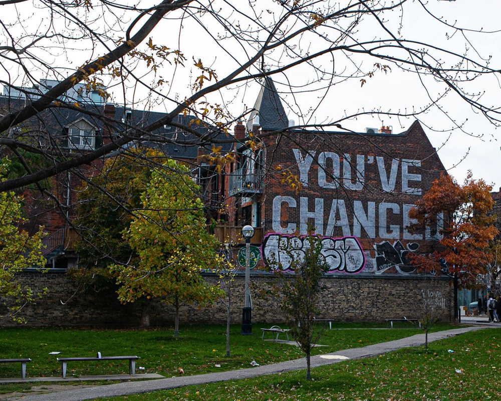 CAMH QS campus in the fall