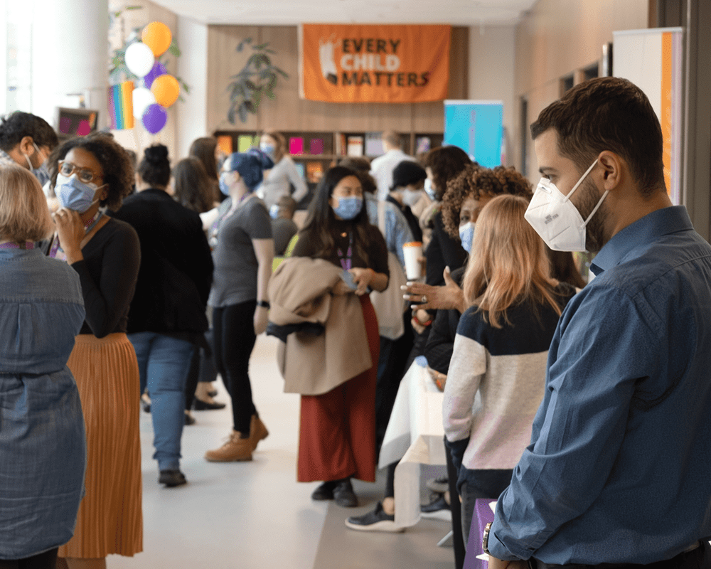 Photo of attendees at the PFLS Grand Opening