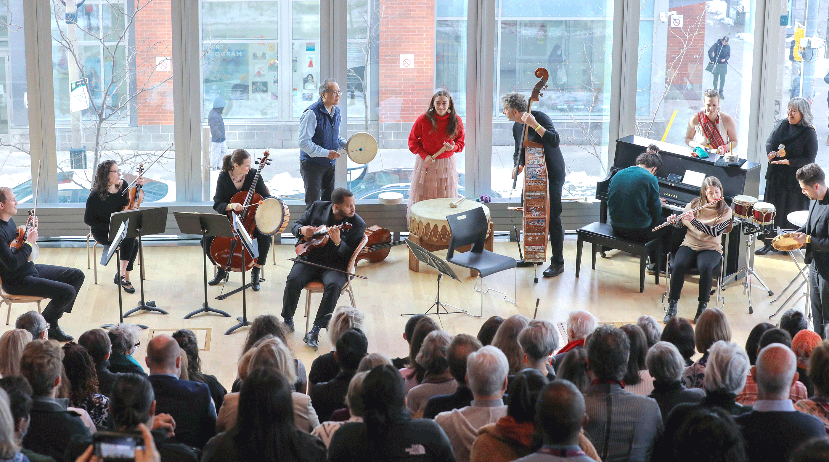 Yo-Yo Ma joins Jeremy Dutcher and the TSO for the launch of The Art of Healing at CAMH.