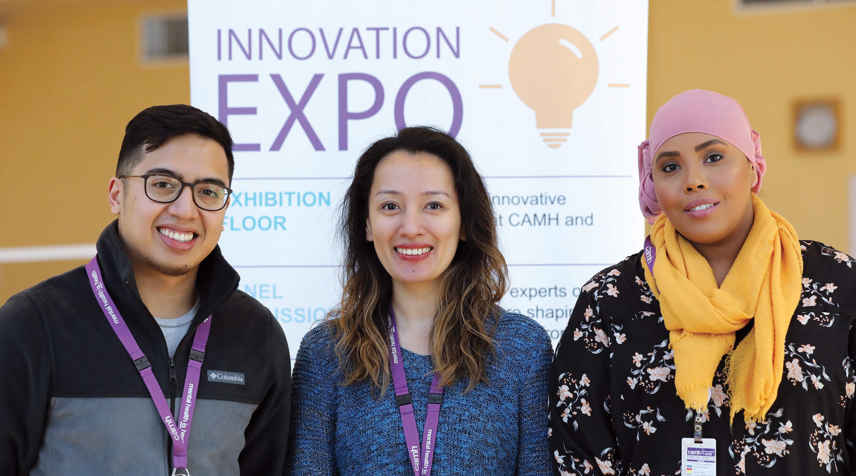 Take My Photo Day team from CAMH Innovation Expo.