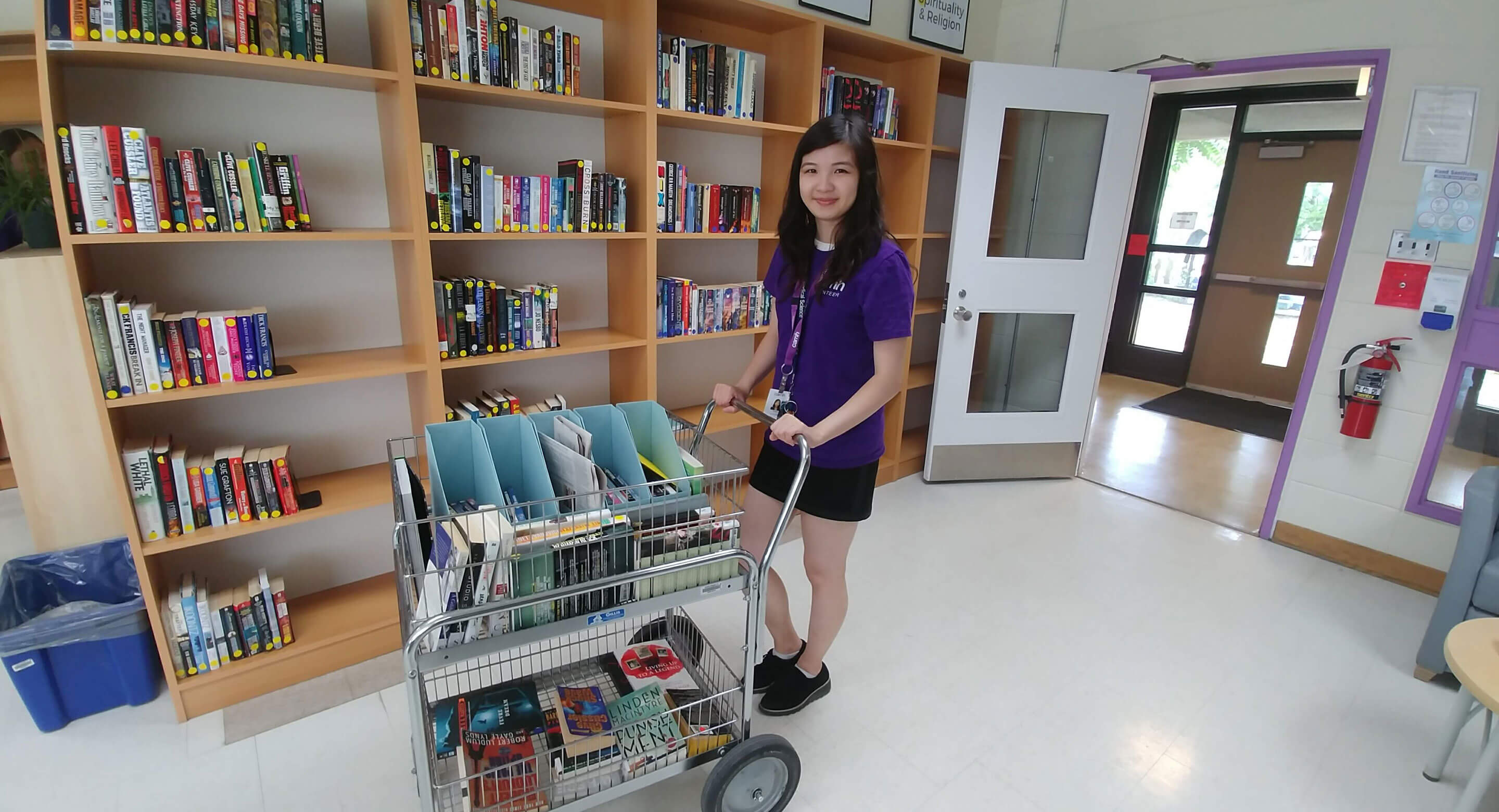Volunteer at CAMH Library