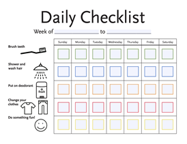 Daily checklist image