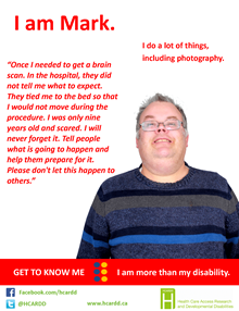 Get to know me: I am more than my disability - Mark