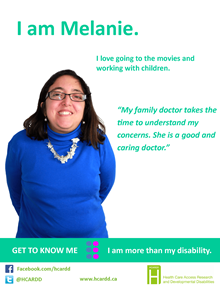 Get to know me: I am more than my disability - Melanie