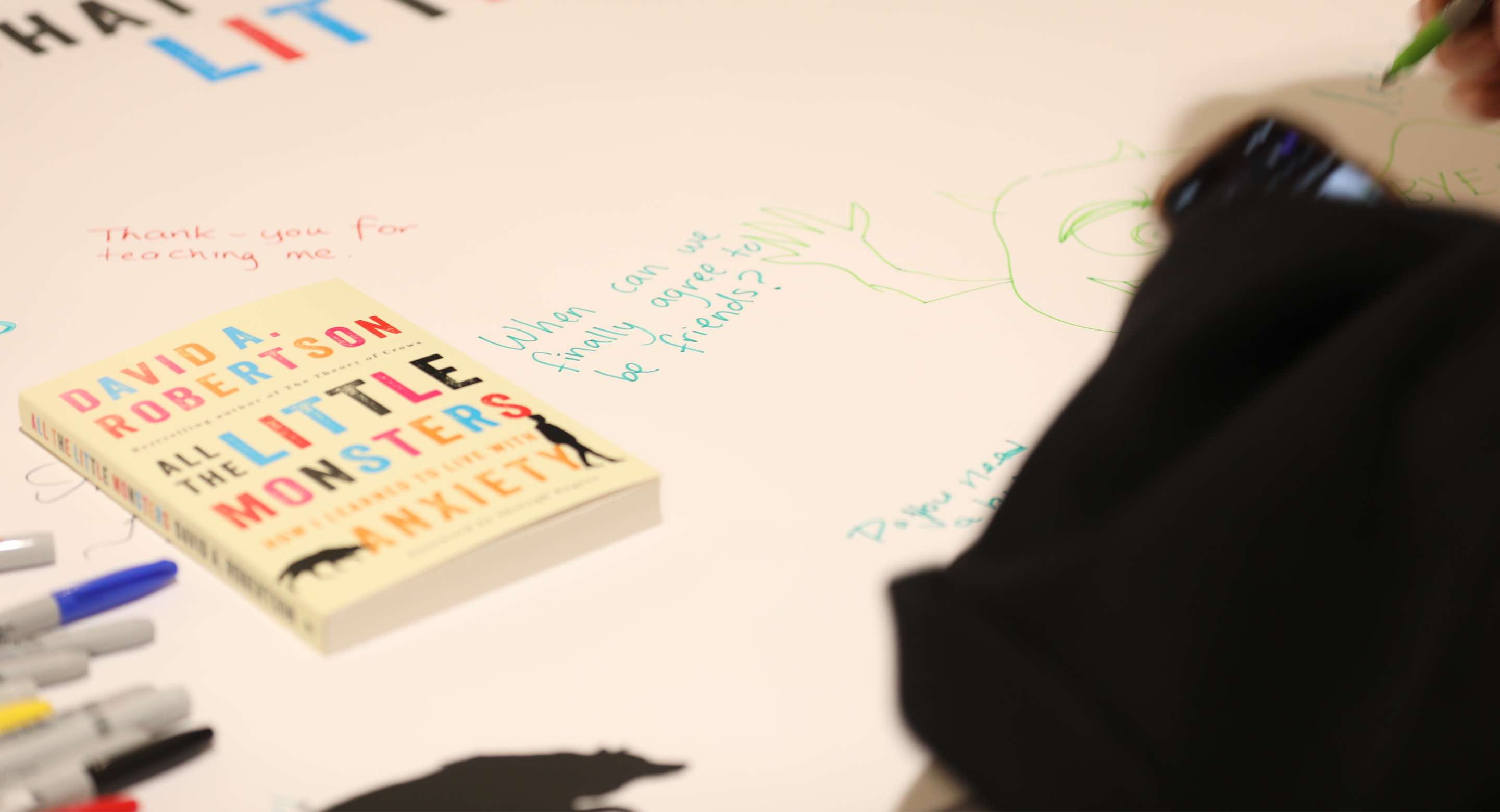 Photo of the All the Little Monsters book