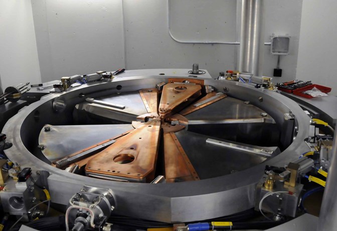 Image of a cyclotron at CAMH