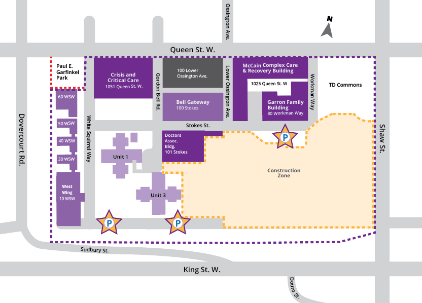 Redevelopment Update: Changes to hoarding onsite starting March 11 | CAMH