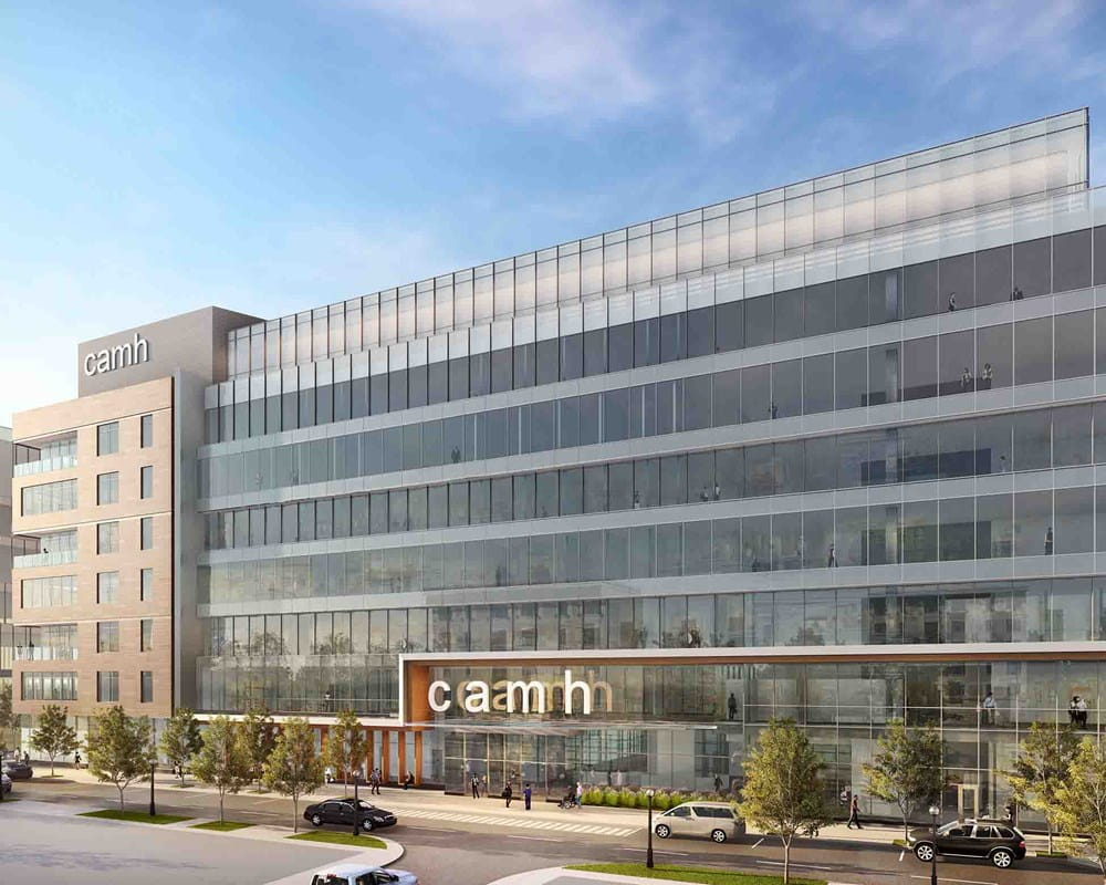 Architectural rendering of the Secure Care and Recovery Building