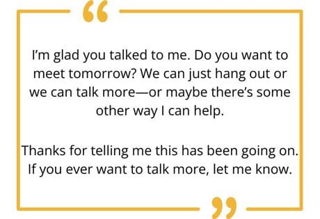 How can I support others?