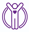 Illustration of person with their arms up celebrating
