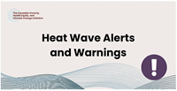 CPHECCI Heat Wave Alerts and Warnings