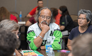 Special Olympics 2025 man in thought