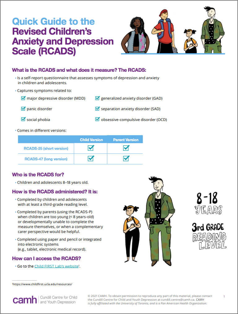Clinical Innovations and Tools | Cundill Centre for Child and Youth ...