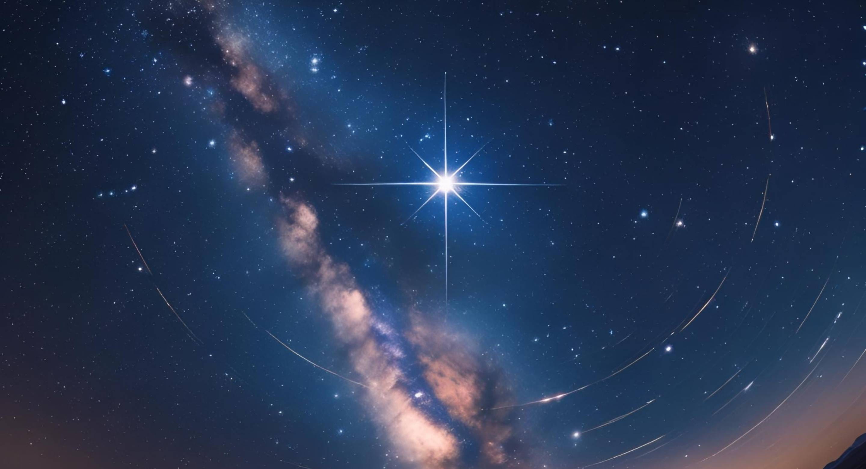 Illustration of the North Star